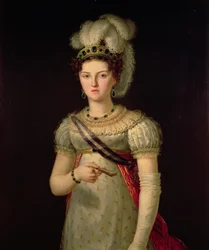 Portrait de Maria Josephine Amalia de Saxe